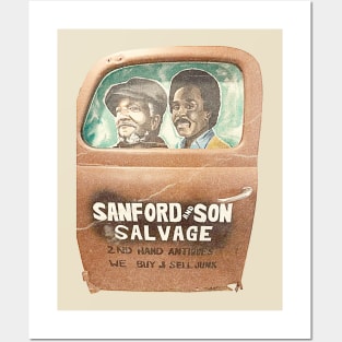 VINTAGE SANFORD WEE BUY AND SELL JUNK Posters and Art